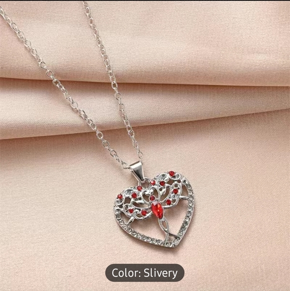 NEW Tree of Life Heart Necklace - Picture 3 of 6